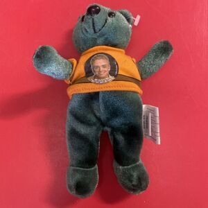 NSYNC Plush Beanie Bear Justin Timberlake 8” Limited Edition Rare Bear Green